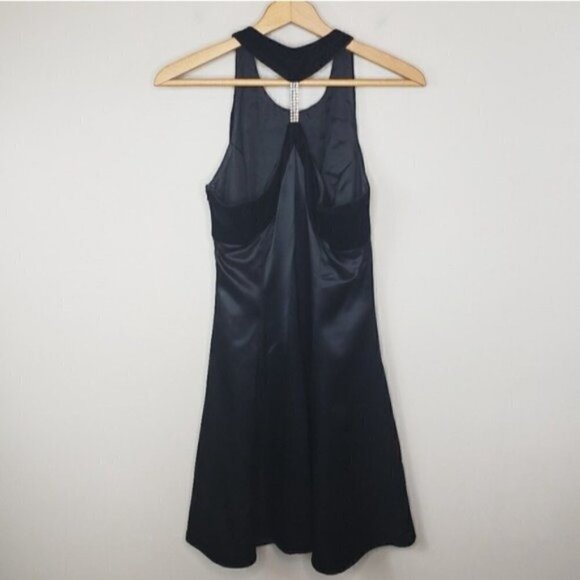 Blondie & Me Evening | Black T-Back Dress - Picture 2 of 6